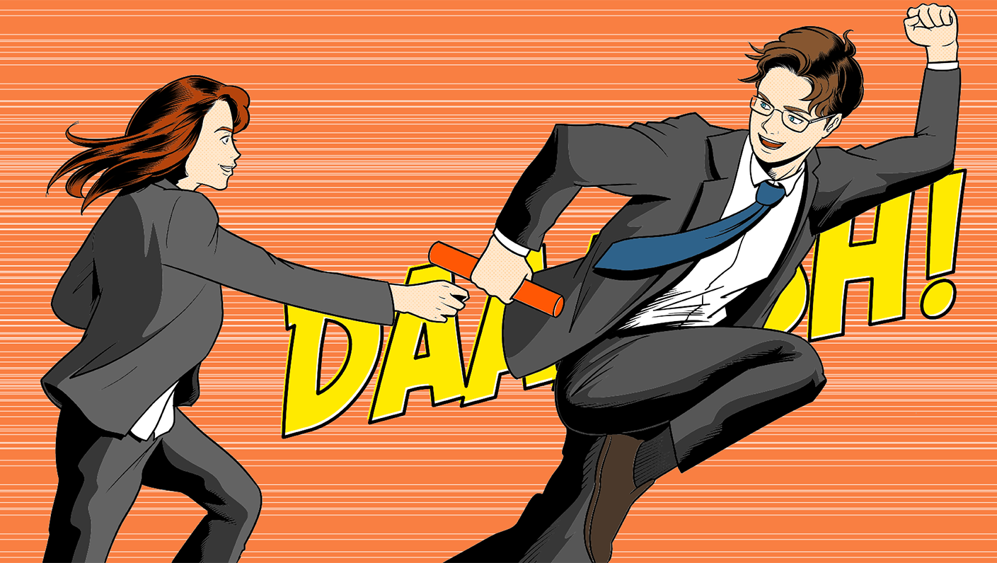 研修担当者の負担を軽減します。